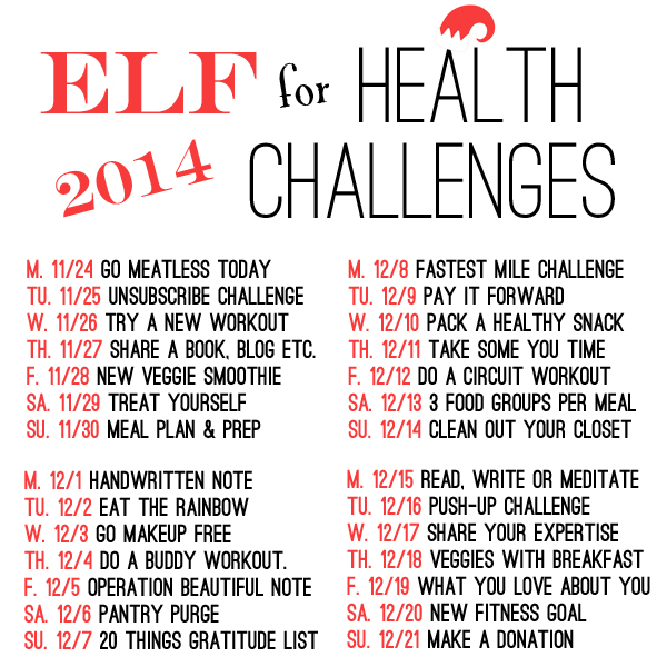 elf 4 health challenges